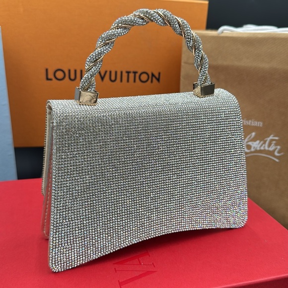 Rhinestone mini handheld and crossbody handbag - Picture 16 of 16